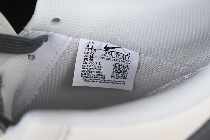 All categories Nk Air Force 1 Air Force series Nk Air Force 1 Low Air Force low-top Nike Air Force 1'07 Low Stusi co-branded rice dark gray gold label Air Force 1 low-top casual sneakers XX3168-223